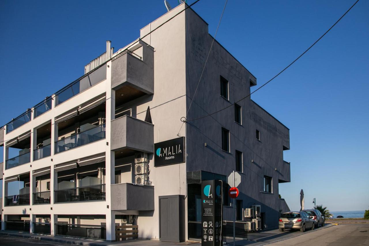 Amalia Rooms Sea View Vrasná Exterior foto